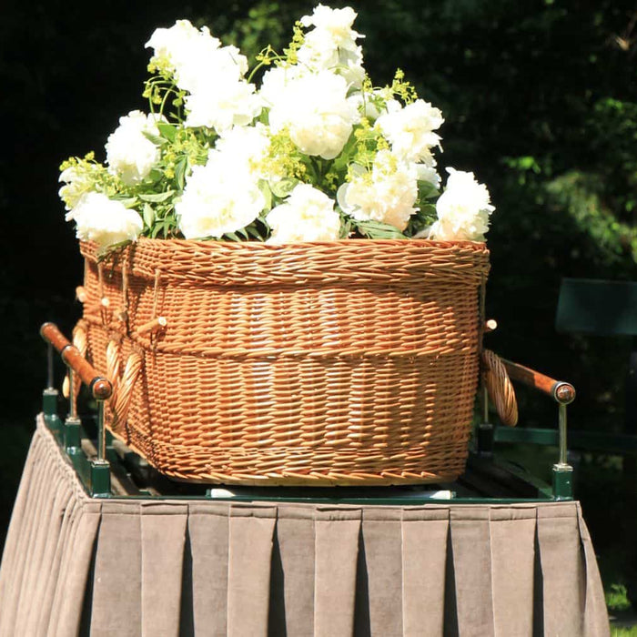 Flower Basket on Table