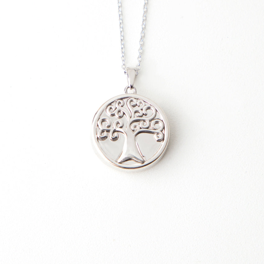 Tree of Life Pendant | Cremation Jewelry Keepsake | Jewelry with Ashes ...